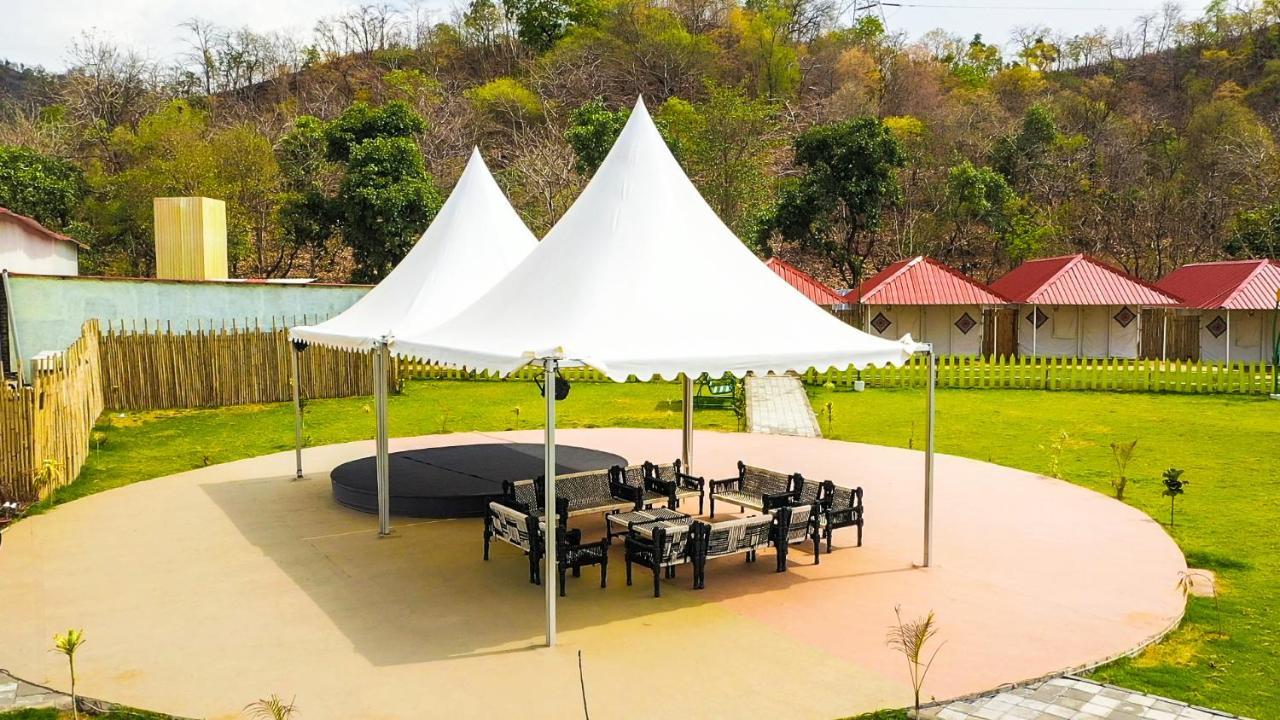 Praveg Tent City Narmada, Statue Of Unity Kevadia Exterior foto