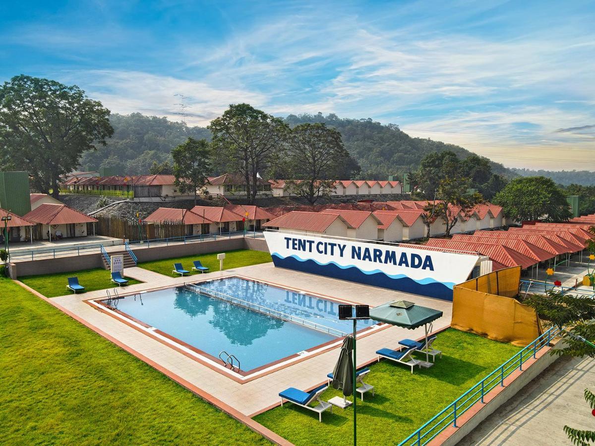 Praveg Tent City Narmada, Statue Of Unity Kevadia Exterior foto