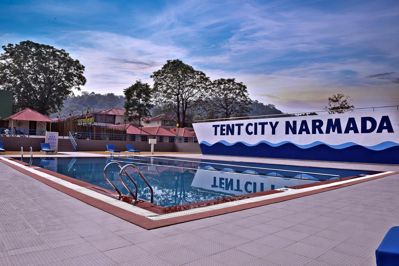Praveg Tent City Narmada, Statue Of Unity Kevadia Exterior foto